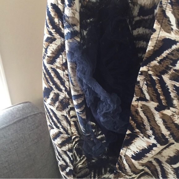 Animal/Tribal Print Windsor Minidress - Picture 9 of 11